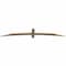 Ekena Millwork Bellingham Smooth Timber Gable Bracket, Douglas Fir, 84"W x 14"H x 1 1/2"D x 3 1/2"F, 4/12 Pitch GBW084X14X0204BEL00SDF - alternate 3